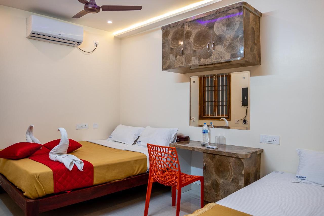 Le Suresh Guest House Pondicherry Eksteriør bilde